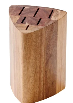CASA Acacia Bloque/Cuchillos P 6 Cuchillos Natural| Accesorios De Cocina