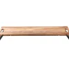 CASA Acacia Lux Tabla Para Servir Negro, Natural| Fuentes Para Servir