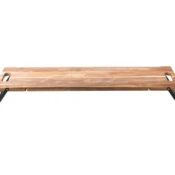 CASA Acacia Lux Tabla Para Servir Negro, Natural| Fuentes Para Servir