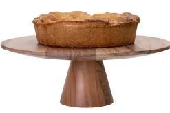 CASA Acacia Soporte Para Pastel Natural| Fuentes Para Servir