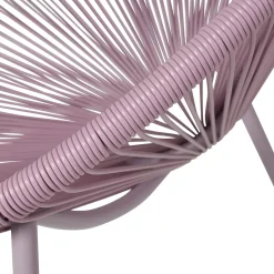 CASA Acapulco Silla Lounge Morado| Sillas Lounge