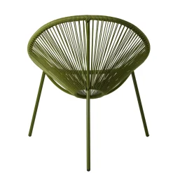 CASA Acapulco Silla Lounge Verde| Sillas Lounge