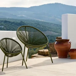 CASA Acapulco Silla Para Ninos Verde| Sillas Infantiles