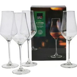 CASA After Dinner Vasos De Whisky Juego De 4 Transparente| Copas De Cóctel