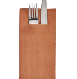 CASA Airlaid Servilletas/Cubiert. Juego De 12 Bronceado| Servilletas