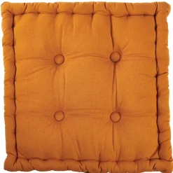 CASA Alda Cojin Colchon Ocre| Cojines De Asiento