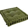 CASA Alda Cojin Colchon Verde Oscuro| Cojines De Asiento