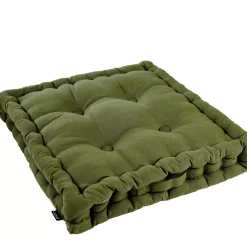CASA Alda Cojin Colchon Verde Oscuro| Cojines De Asiento