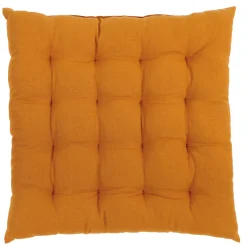 CASA Alda Cojin De Asiento Ocre| Cojines De Asiento