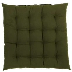 CASA Alda Cojin De Asiento Verde Oscuro| Cojines De Asiento