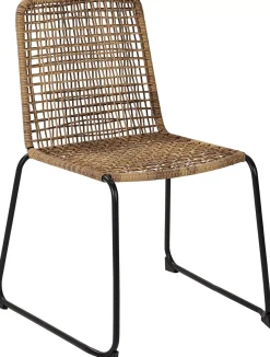 CASA Aleks Silla Natural| Sillas De Jardín