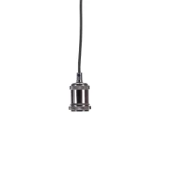 CASA Alu Lampara Colgante Negro, Metal| Lamparas Colgantes