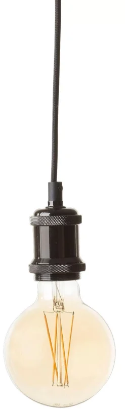 CASA Alu Lampara Colgante Negro, Metal| Lamparas Colgantes