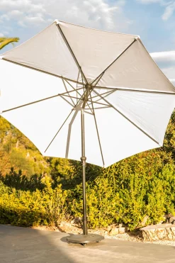 CASA Alu Parasol Sin Pie Blanco| Parasoles