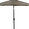 CASA Alu Parasol Sin Pie Taupe| Parasoles