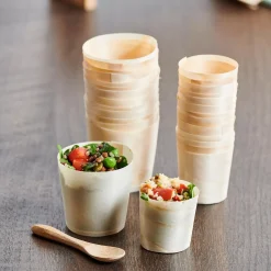 CASA Apero Eco Tarritos Juego De 15 Natural| Aperitivo Y Tapas