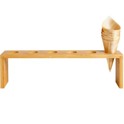 CASA Apero Soporte Para Cucuruchos Natural| Aperitivo Y Tapas