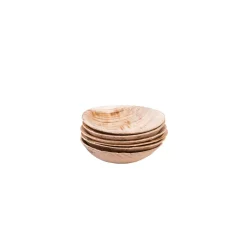 CASA Areca Leaf Cuencos Juego De 6 Natural| Platos