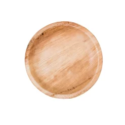 CASA Areca Leaf Platos Juego De 6 Natural| Platos