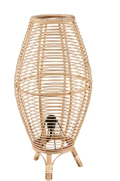 CASA Arzu Lampara De Pie E27 Natural| Figuras Decorativas