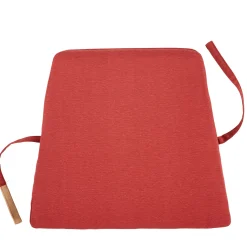 CASA August Cojin De Asiento Rojo| Cojines De Jardín