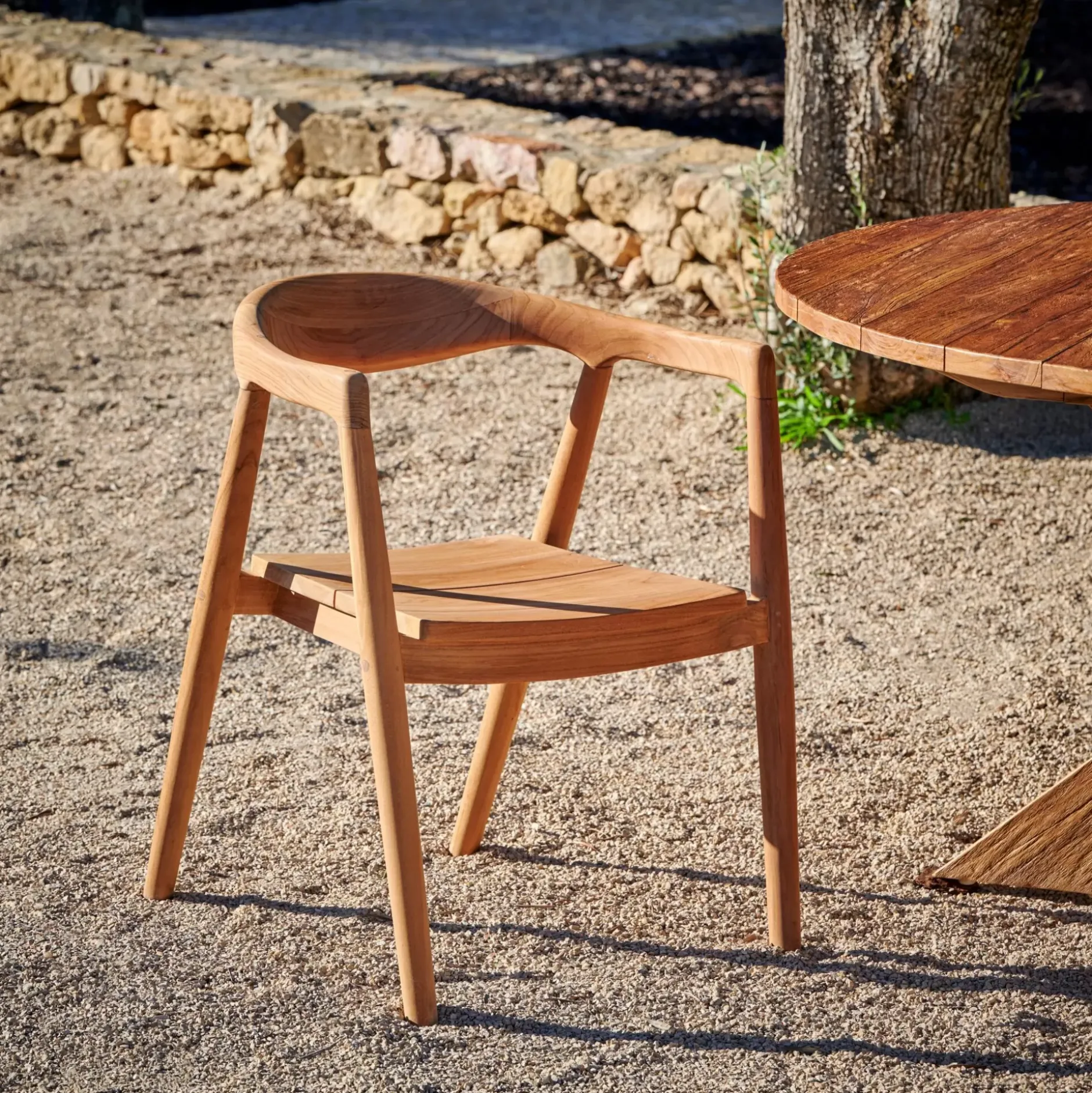 CASA August Silla Ancho Asiento: 46 Cm| Sillas De Jardín