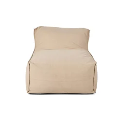 CASA Bagie Sillon Puf Beis| Sofás