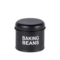 CASA Bakery Judias De Ceramica Ceramica Negro, Blanco| Instrumentos De Cocina