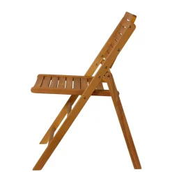 CASA Bambam Silla Plegable Natural| Sillas De Jardín