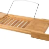 CASA Bamboo Bandeja De Bano Natural| Accesorios De Bañera