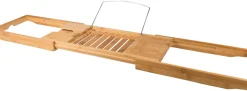 CASA Bamboo Bandeja De Bano Natural| Accesorios De Bañera