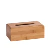 CASA Bamboo Caja Para Panuelos Natural| Accesorios De Tocador