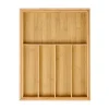 CASA Bamboo Organizador Cajon Extensible Natural| Cestas De Cajonera
