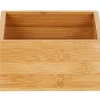 CASA Bamboo Organizador Para Cajon Natural| Cestas De Cajonera