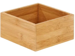 CASA Bamboo Organizador Para Cajon Natural| Cestas De Cajonera