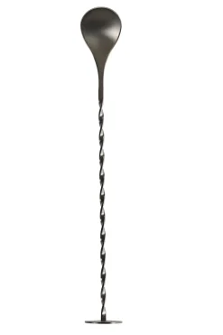 CASA Bartender Cuchara Para Cocteles Gris Oscuro| Accesorios Coctéles