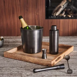 CASA Bartender Enfriador De Cava Gris Oscuro| Accesorios Coctéles