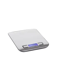 CASA Basic Balanza Cocina Digital Metal, Plateado| Instrumentos De Cocina