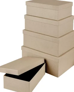 CASA Bigso Caja De Almacenaje Natural| Cajas De Almacenamiento