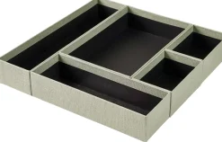 CASA Bigso Organizador De Cajon 5 Partes Suelt. Menta| Cestas De Cajonera