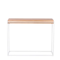 CASA Blok Consola Blanco, Natural| Consolas