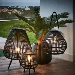 CASA Bloq Lampara Led E27 2X Pila Aa No Incl.| Lamparas De Mesa