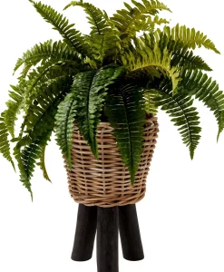 CASA Boston Planta Helecho Verde| Plantas Artificiales