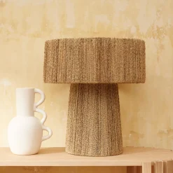 CASA Britt Lampara De Mesa Xl Natural| Lamparas De Mesa