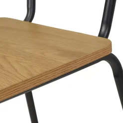 CASA Brody Silla De Comedor Natural| Sillas De Comedor