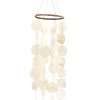 CASA Capiz Movil De Conchas Blanco| Decoracion Colgante