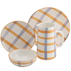 CASA Carey Plato Naranja, Morado| Platos