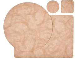 CASA Chalk Mantel Individual Marron Claro| Manteles Individuales