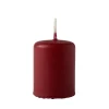 CASA Cilindro Cilinderkaars Rojo Oscuro| Velas