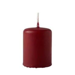 CASA Cilindro Cilinderkaars Rojo Oscuro| Velas